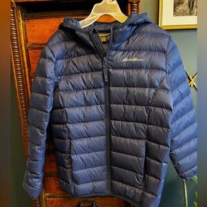 Eddie Bauer Kids Navy Puffer Jacket
